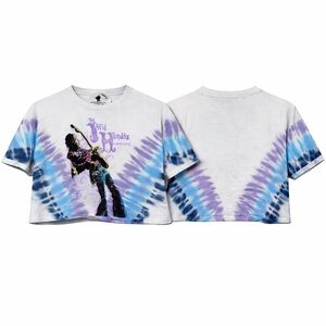 Jimi Hendrix Tie-Dye Graphic T-Shirt